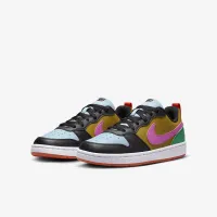 Nike Court Borough Low Recraft Big детские Кроссовки цвет черный