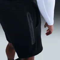 Nike Tech чоловічі Fleece шорти колір чорний