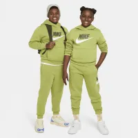Nike Sportswear Club Fleece Big дитячі Толстовка з капюшоном (Extended Size) колір зелений