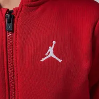 Nike Jordan Brooklyn Fleece Toddler 2-Piece Full-Zip Толстовка с капюшоном набор цвет черный