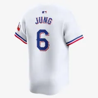 Josh Jung Texas Rangers мужские Nike Dri-FIT ADV MLB Limited Jersey цвет белый