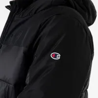 Куртка Champion C Logo Patch 219190-KK001 - Чорна