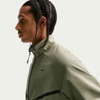 Nike Sportswear Tech мужские Dri-FIT Shori Knit Track Куртка цвет серый