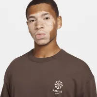 Nike Sportswear мужские Long-Sleeve Max90 футболка цвет коричневый