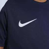 FFF Strike Big детские Nike Dri-FIT Soccer Short-Sleeve Knit Top синий