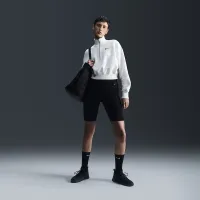 Nike Sportswear Phoenix Fleece женская 1/2-Zip Cropped свитшот цвет белый