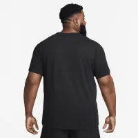 Nike Dri-FIT чоловічі Fitness футболка колір чорний