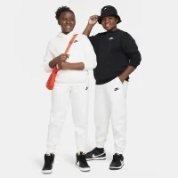 Nike Sportswear Club Fleece Big дитячі Joggers (Extended Size) колір білий