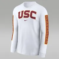USC Trojans Local Spirit Slogan чоловічі Nike College Long-Sleeve футболка колір білий