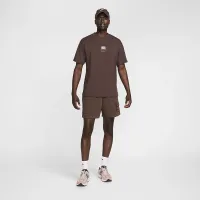 Nike Sportswear мужские Max90 футболка цвет коричневый