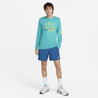 Nike Sportswear Long-Sleeve футболка колір зелений