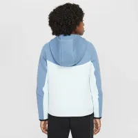 Nike Sportswear Tech Fleece Big дитячі Full-Zip Толстовка з капюшоном блакитний