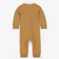 Nike Sportswear Baby (0-9M) Polo Coverall колір коричневий