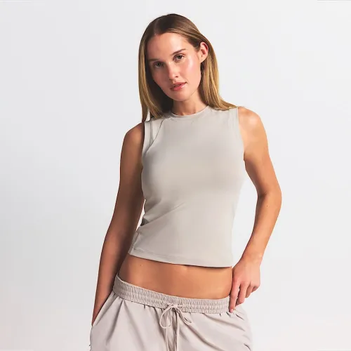 NikeSKIMS Airy женская Muscle футболка цвет коричневый