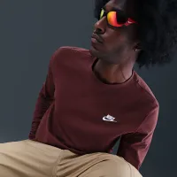 Nike Sportswear Club чоловічі Long-Sleeve футболка колір червоний