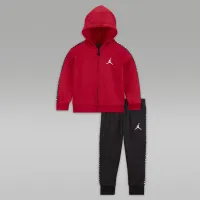 Nike Air Jordan Therma Taping набор Baby 2-Piece Толстовка с капюшоном набор цвет черный