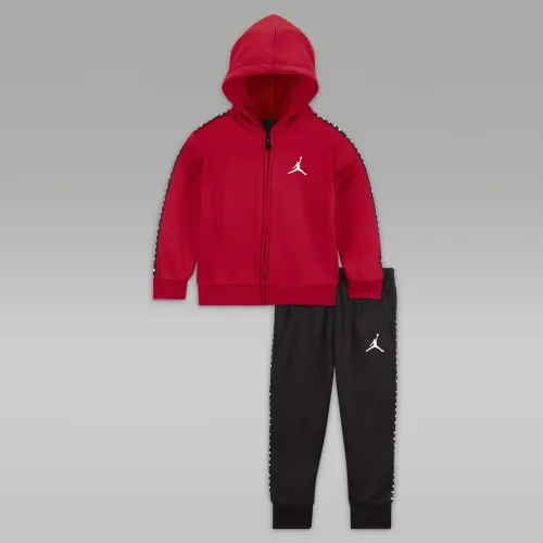 Nike Air Jordan Therma Taping набор Baby 2-Piece Толстовка с капюшоном набор цвет черный