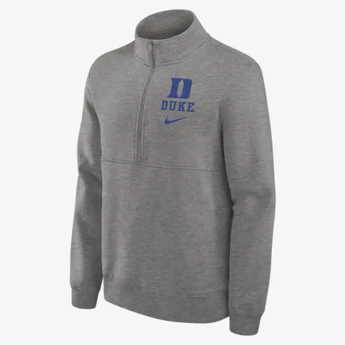 Duke блакитний Devils Primetime Club чоловічі Nike College 1/2-Zip Crew колір сірий