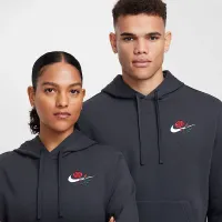 Nike Sportswear Club Fleece Толстовка с капюшоном цвет серый