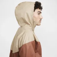 Nike Sportswear Windrunner мужские Hooded Куртка цвет коричневый