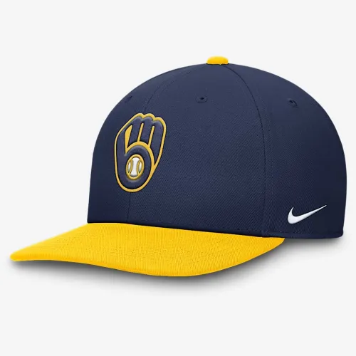 Milwaukee Brewers Pro мужские Nike Dri-FIT MLB Adjustable Hat синий