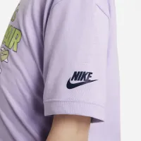 Nike Sweet Swoosh Little детские футболка цвет фиолетовый