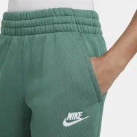 Nike Sportswear Club Fleece Big детские Joggers цвет зеленый