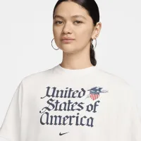 USA Essential жіноча Nike футболка колір білий