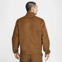Nike Sportswear Club мужские Corduroy Harrington Куртка цвет коричневый