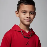 Nike Jordan Dri-FIT Sport Little детские Crossover Pullover Толстовка с капюшоном цвет красный