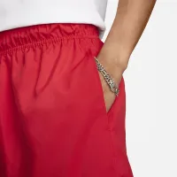 Nike Club чоловічі Woven Flow шорти колір червоний