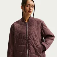 Nike Sportswear женская Loose Quilted Куртка цвет фиолетовый