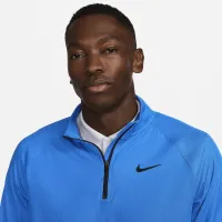 Nike Tour мужские Dri-FIT ADV 1/2-Zip для гольфа Top синий