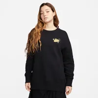 Nike Sportswear Phoenix Fleece женская оверсайз свитшот цвет черный