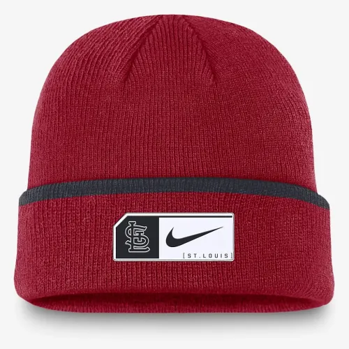 St. Louis Cardinals Terra мужские Nike MLB Cuffed Beanie цвет красный