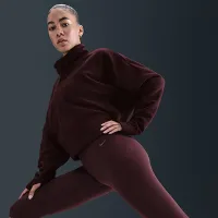 Nike Zenvy жіноча З високою талією Capri лосіни колір червоний