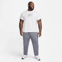 Nike чоловічі Dri-FIT Fleece Fitness Pants колір сірий