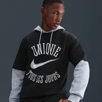 Nike Victor Wembanyama чоловічі баскетбольні футболка колір чорний