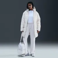 Nike Sportswear Classic женская Therma-FIT Loose Hooded Parka цвет серый