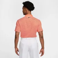 Nike Tour чоловічі Dri-FIT Striped для гольфу Polo Orange