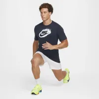 Nike мужские Running футболка цвет черный