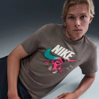 Nike Sportswear футболка колір сірий