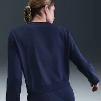 Nike Sportswear Chill Terry жіноча Crew-Neck French Terry світшот блакитний