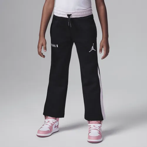 Nike Jordan Soft Touch Mixed Fleece Pants Little Kids Pants цвет черный