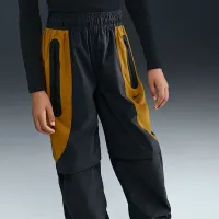 Nike Tech Big детские (для мальчиков) Woven Pants цвет серый