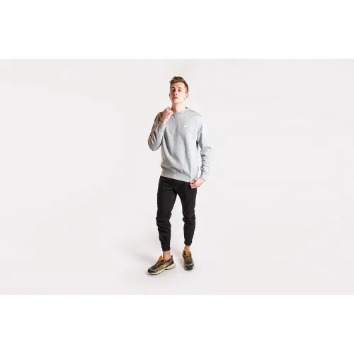 Nike Sportswear Club Fleece чоловічі Crew колір сірий