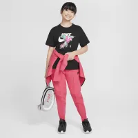 Nike Air Big дитячі (Girls') футболка колір чорний