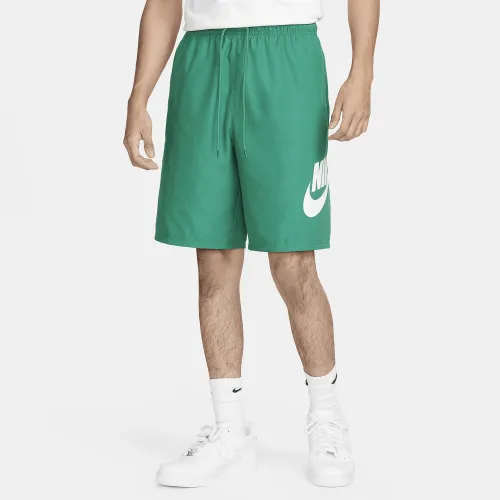 Nike Club мужские Woven шорты цвет зеленый