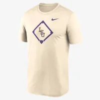 LSU Tigers Legend Baseball Icon мужские Nike Dri-FIT College футболка цвет коричневый