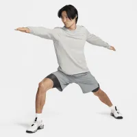 Nike Primary мужские Dri-FIT Long-Sleeve Versatile Top цвет серый